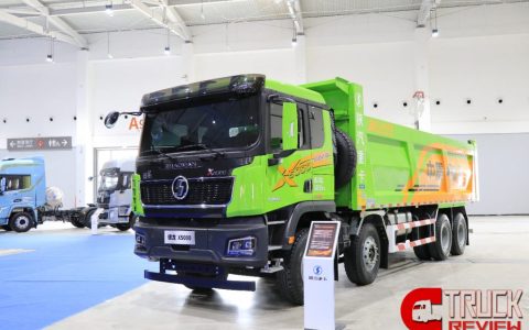 Review : 620 HorsePower！This SHACMAN X5000 dump truck is truly high-end !