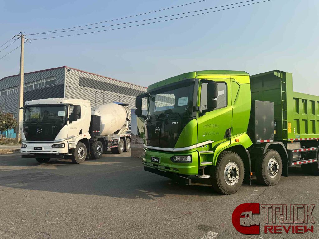 Review : High Performance & Low Cost | BYD CV’s T31 Electric Tipper Truck