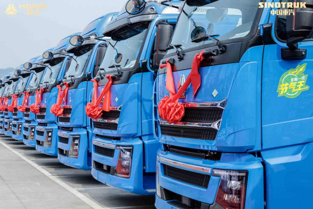 中国重汽は、世界で初めて潍柴NG4.0天然ガスエンジンを自社車両に搭載した商用車メーカーとなる