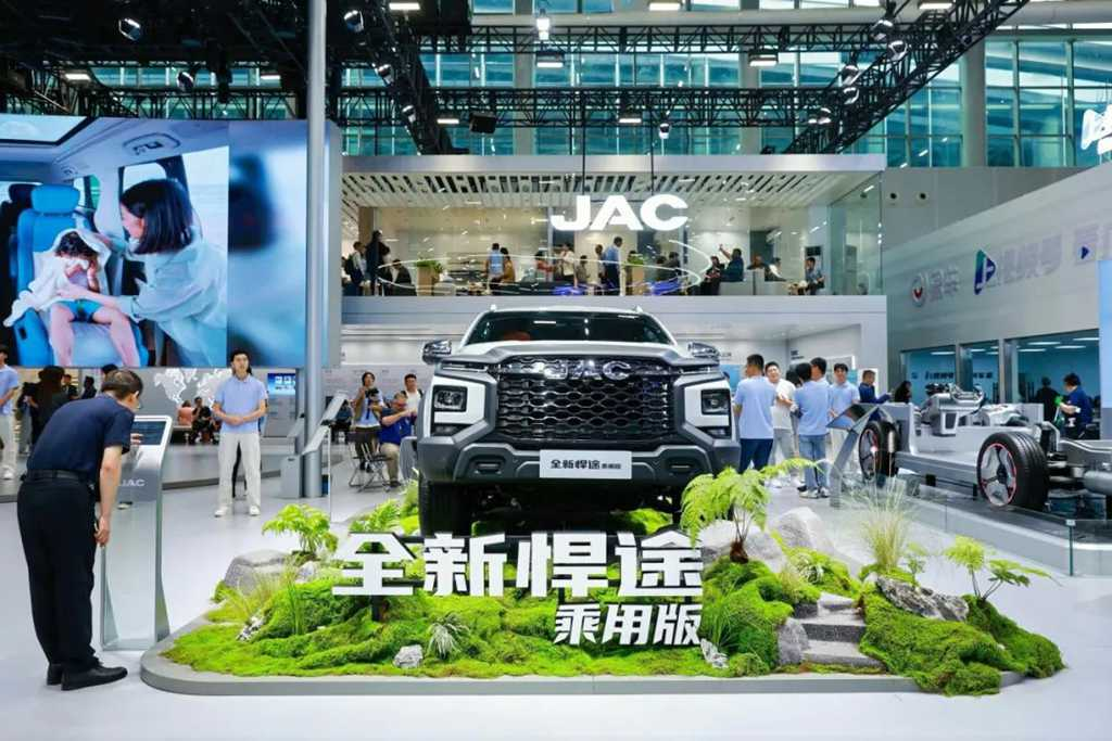 中国ピックアップの輸出首位を堅持！江淮ピックアップ11月の世界販売5666台