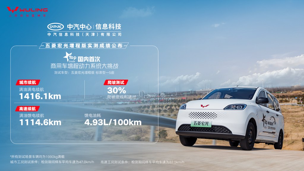 6.88 万元から！世界初の 6 万元レベルの増程後輪駆動 MPV の五菱宏光増程版が公式に発売