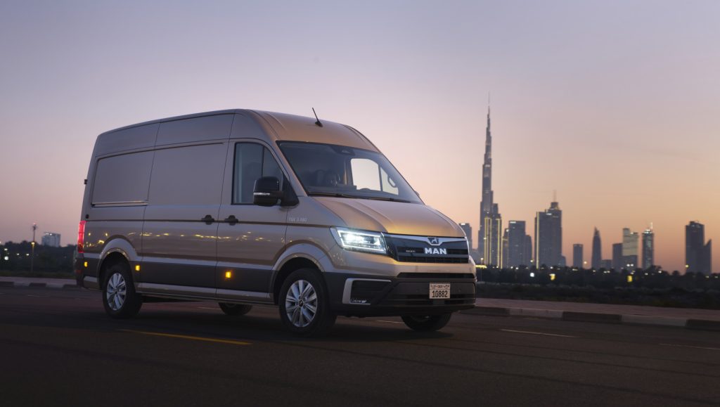 マンがアラブ首長国連邦で TGE Next Level の軽型商用車を発表