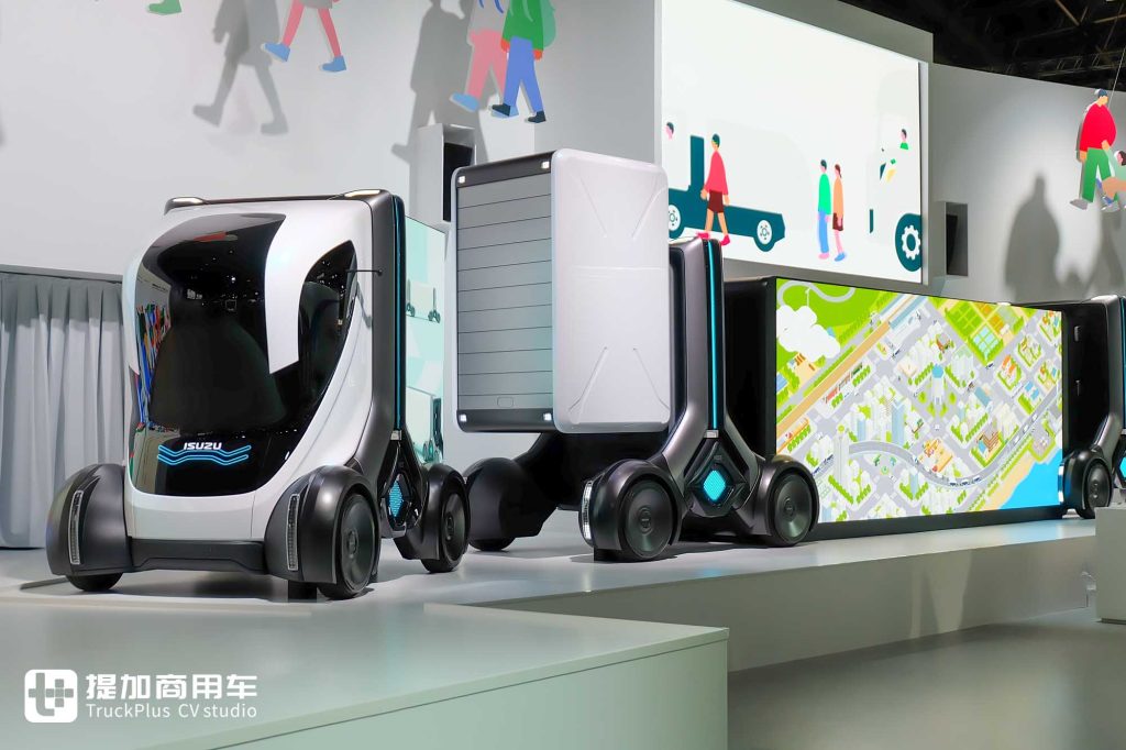 2025 日本モビリティショー|新型 Giga が登場、UD 日産ディーゼル車種が注目を集め、いすずグループ展示車実況撮影