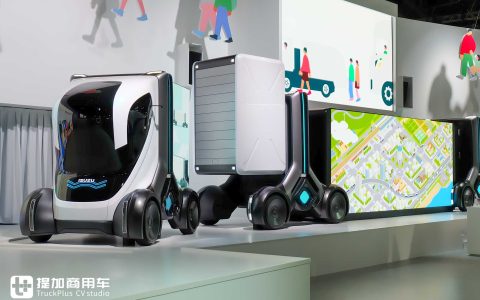 2025 日本モビリティショー｜新型 Giga が登場、UD 日産ディーゼル車種が注目を集め、いすずグループ展示車実況撮影