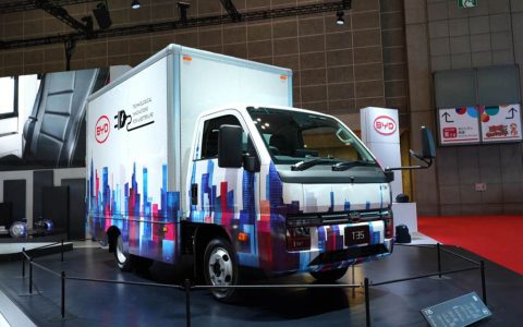 比亜迪が中国国際商用車博覧会に出展、純電動轿卡 T4 を世界初発売