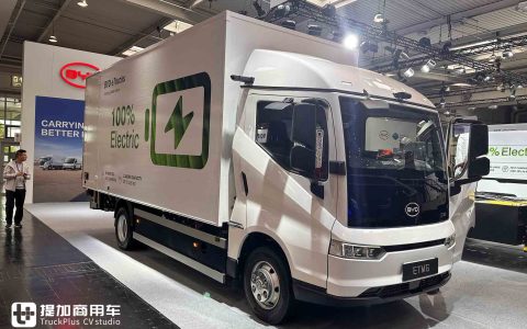 広東ナンバーがオランダに？BYDの長距離電動トラクタが路上テストで捉えられる——IAA世界初公開へカウントダウン
