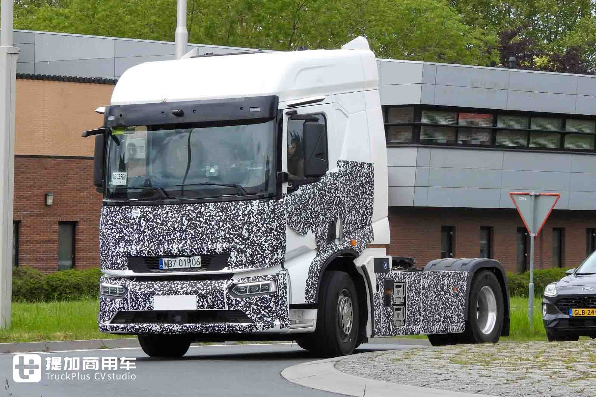 広東ナンバーがオランダに？BYDの長距離電動トラクタが路上テストで捉えられる——IAA世界初公開へカウントダウン