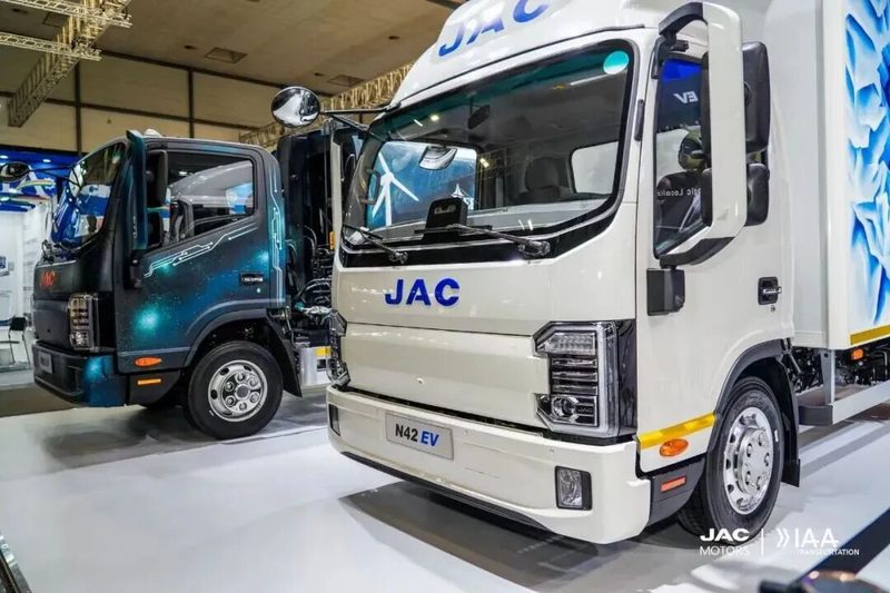 JAC集団、ハノーバー国際商用車ショーで新エネ4モデルを披露 グリーン物流の実力を示す