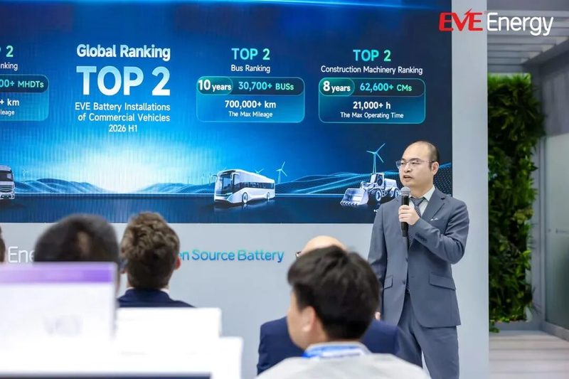 億纬锂能（EVE Energy）、IAA 2026でオープンソースバッテリー「AI Battery」を発表