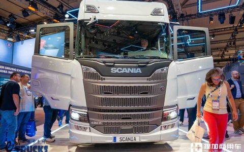 IAA 2026：新フェイス、隠しドアハンドル、そして電子ミラー？スカニア新型Dynamic 430 Rトラクター徹底実写レビュー