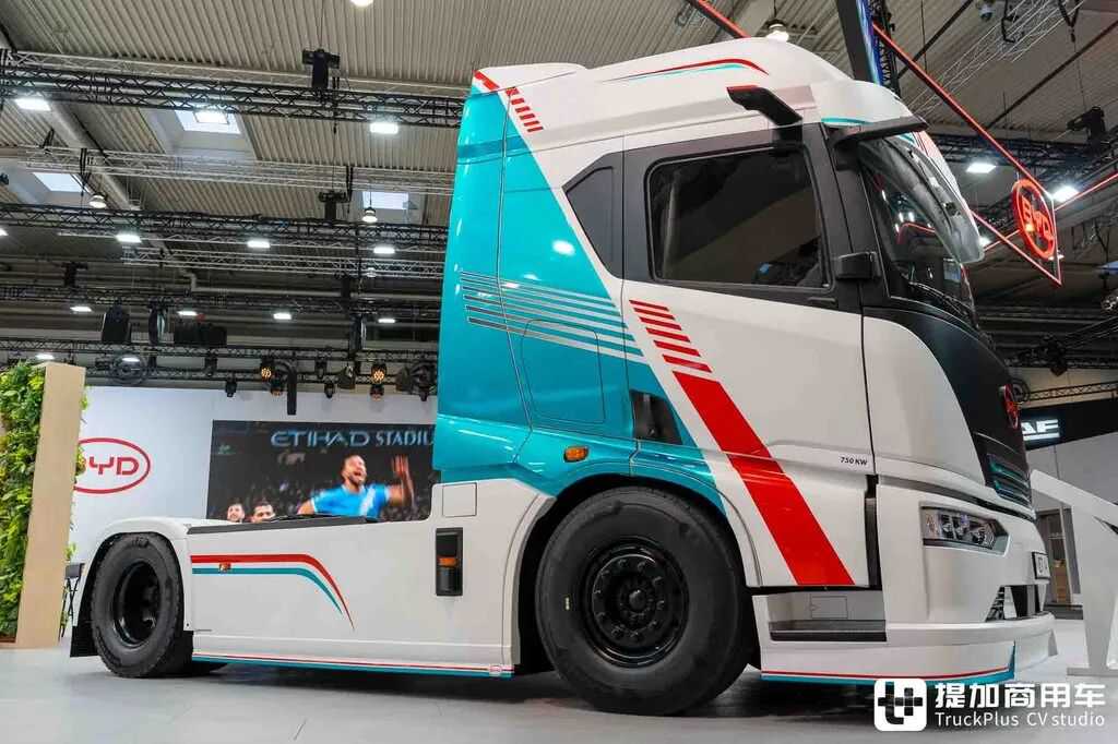 IAA 2026:1000馬力電動駆動+メガワット急速充電、さらに5つ星安全!BYD ETT 44純電動トラクター徹底解説