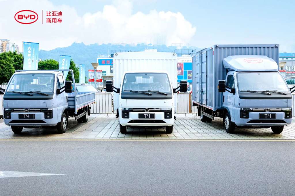 BYD、電気軽トラックT4-91kWhを発売——大容量バッテリーで輸送効率を刷新