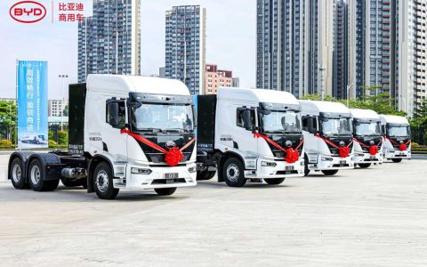 BYD商用車とMILKYWAYが戦略的提携を締結——初回の純電動トラクターが正式納車